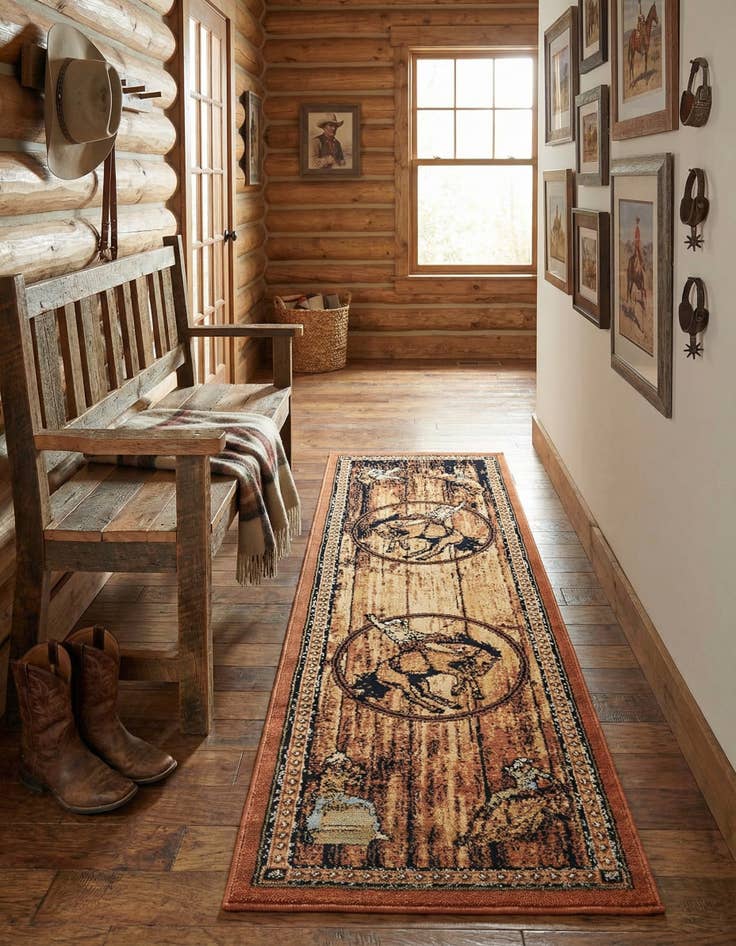 Detail image of 2' x 6' Pioneer Runner Rug