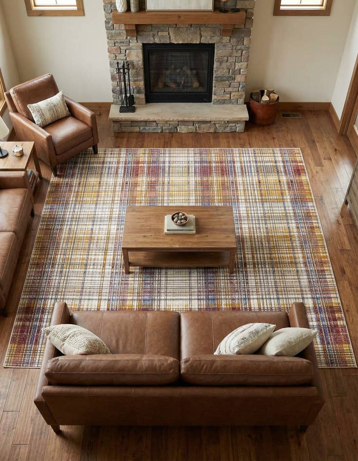 Detail image of 7' 10 x 7' 10 Deepa Square Rug