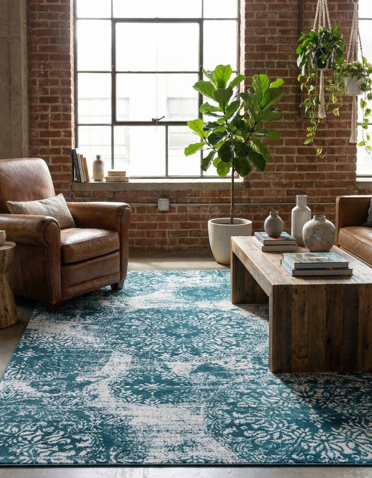 Detail image of 5' 3 x 8' Monte Carlo Rug