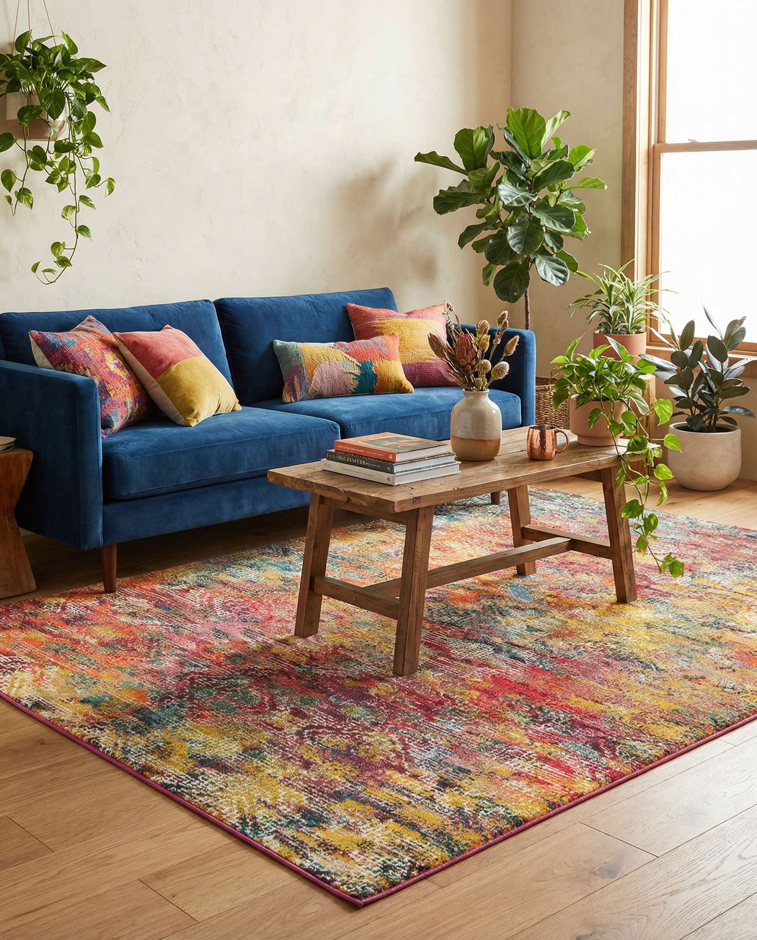 240cm x 305cm Lavable Vivid Tapis