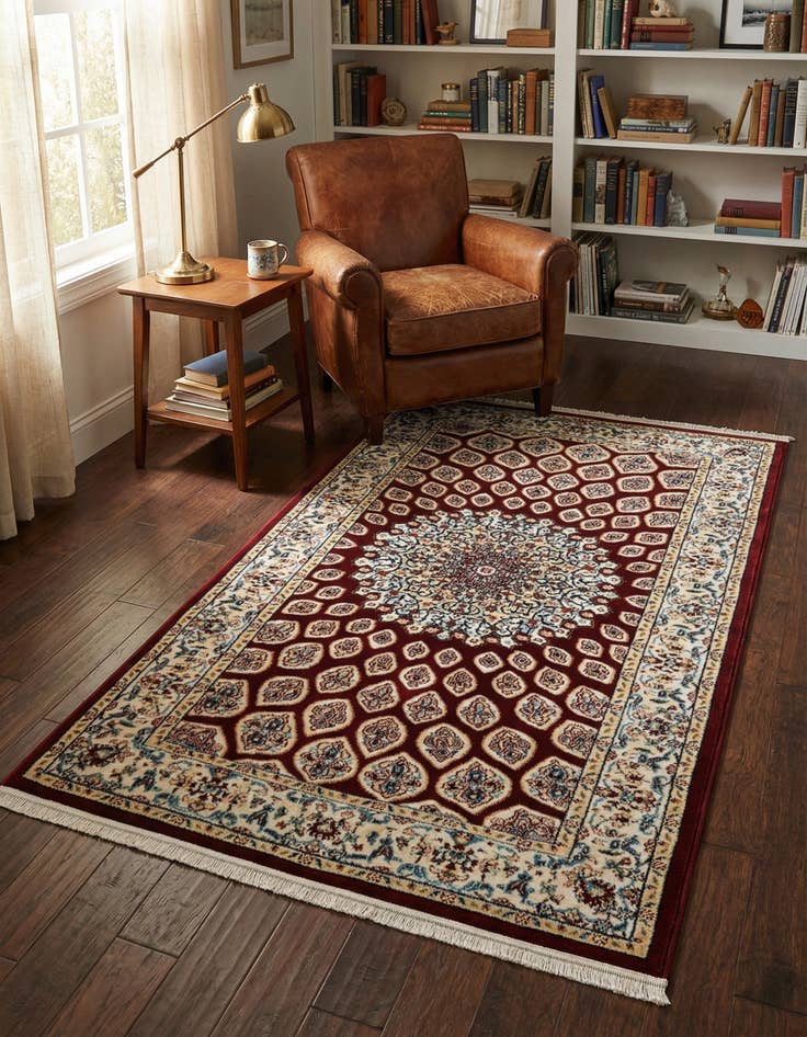 Detail image of 3' x 5' 3 Nain Design Rug