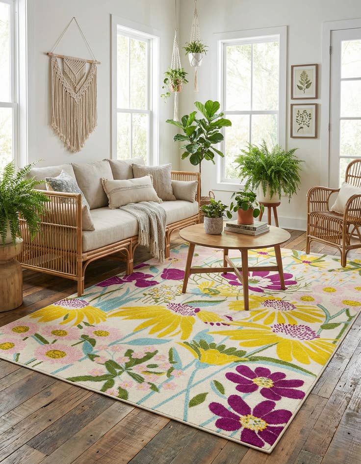 Detail image of 7' x 10' Bloom Rug