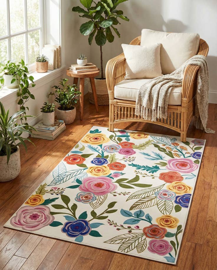 Detail image of 3' 3 x 5' 3 Blossom Rug