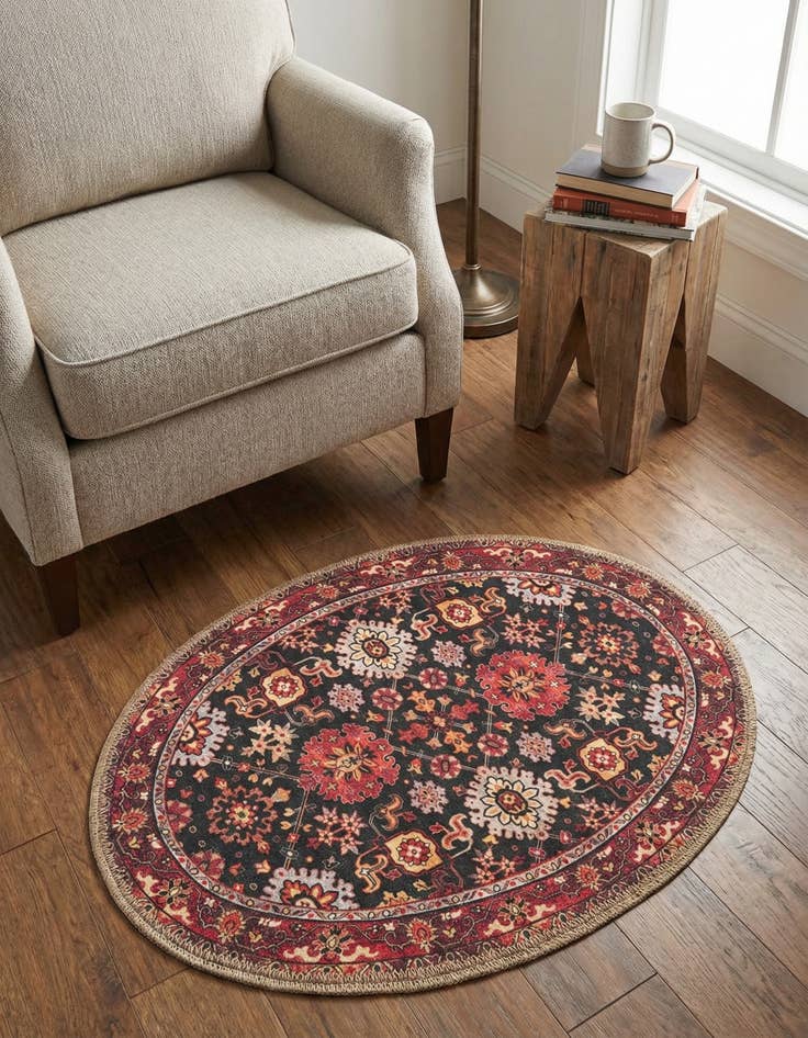 Detail image of 2' x 3' 1 Timeless Oval Rug