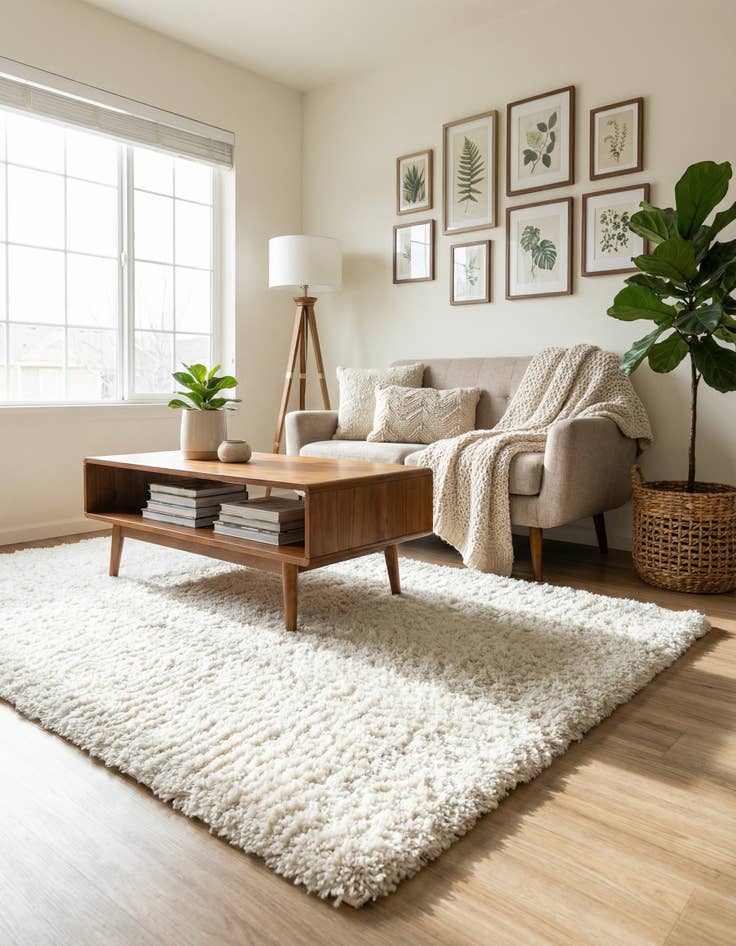 Detail image of  4' x 6' Jill Zarin Shaggy Chic Rug