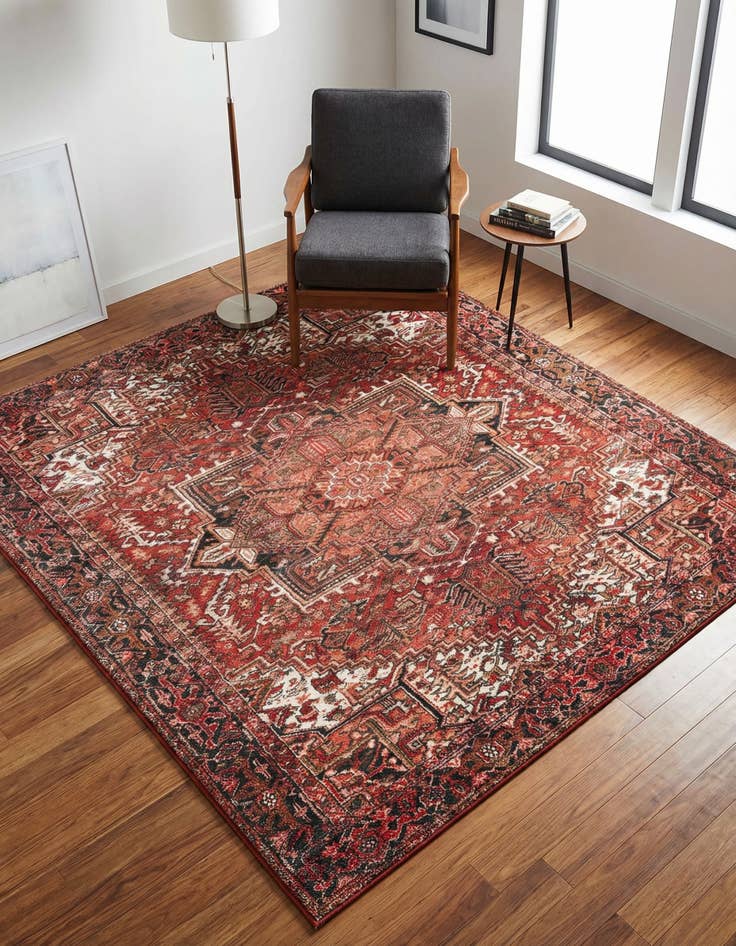 Detail image of 5' 1 x 5' 1 Boutique Square Rug