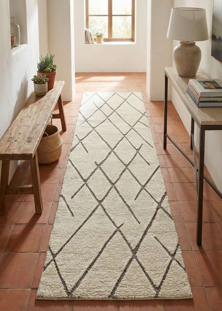 2' 7 x 10' Atlas Moroccan Wool Runner Rug