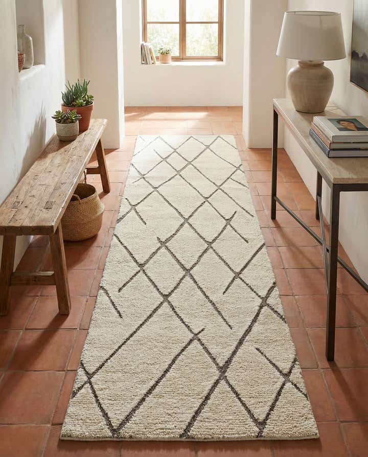 2' 7 x 10' Atlas Moroccan Wool Runner Rug