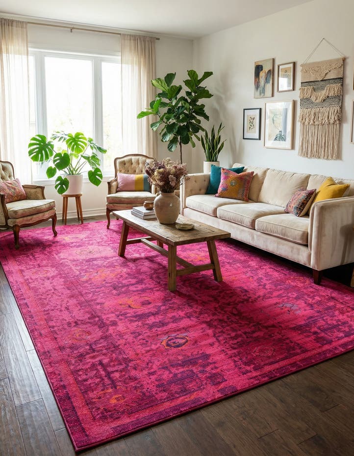 10' 6 x 16' 5 Washable Fleur Rug