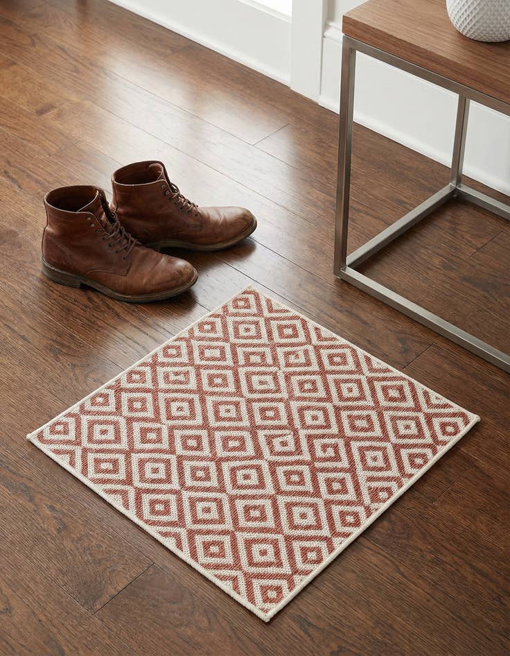 Detail image of 1' 4 x 1' 4 Washable Jill Zarin Costa Rica Indoor / Outdoor Sample Rug