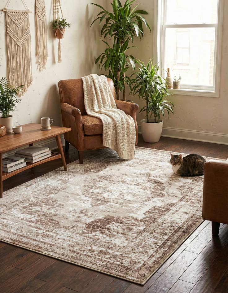 Detail image of 5' 3 x 8' Monte Carlo Rug