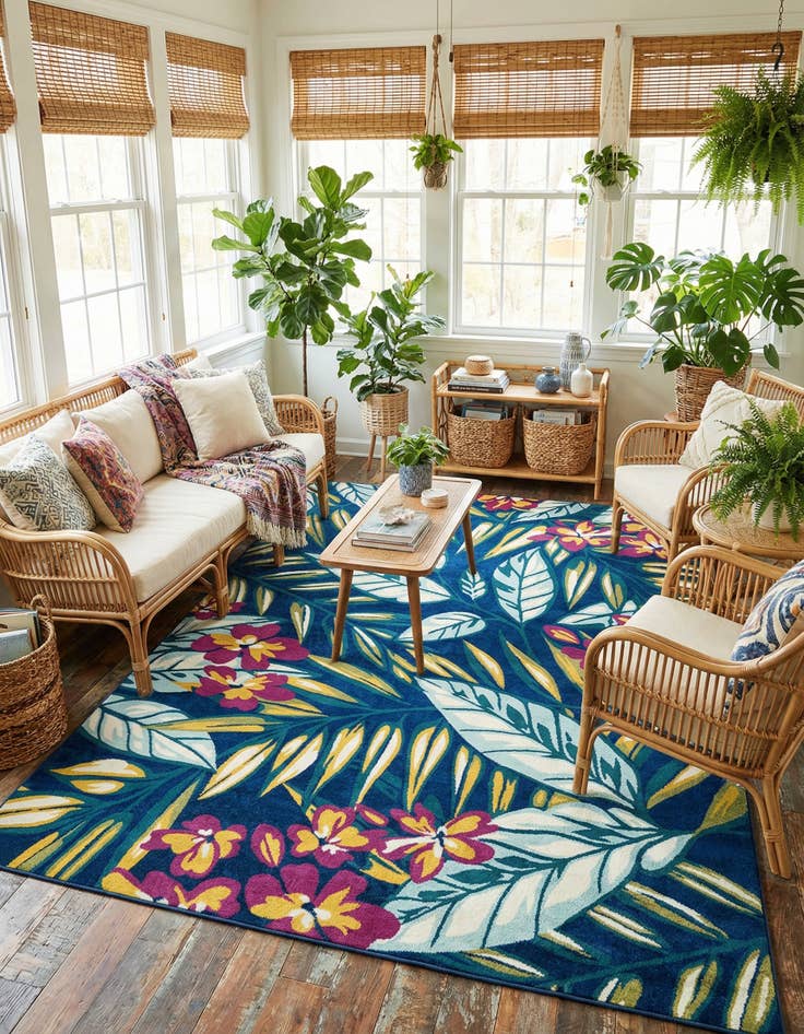 Detail image of 10' x 14' Bloom Rug