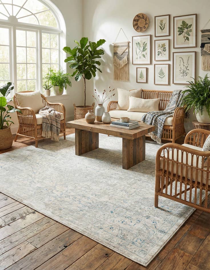 Detail image of 10' 2 x 10' 2 Newport Square Rug