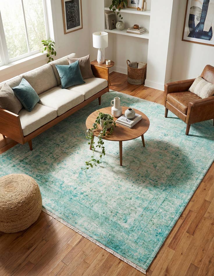Detail image of 7' 9 x 7' 9 Boutique Square Rug