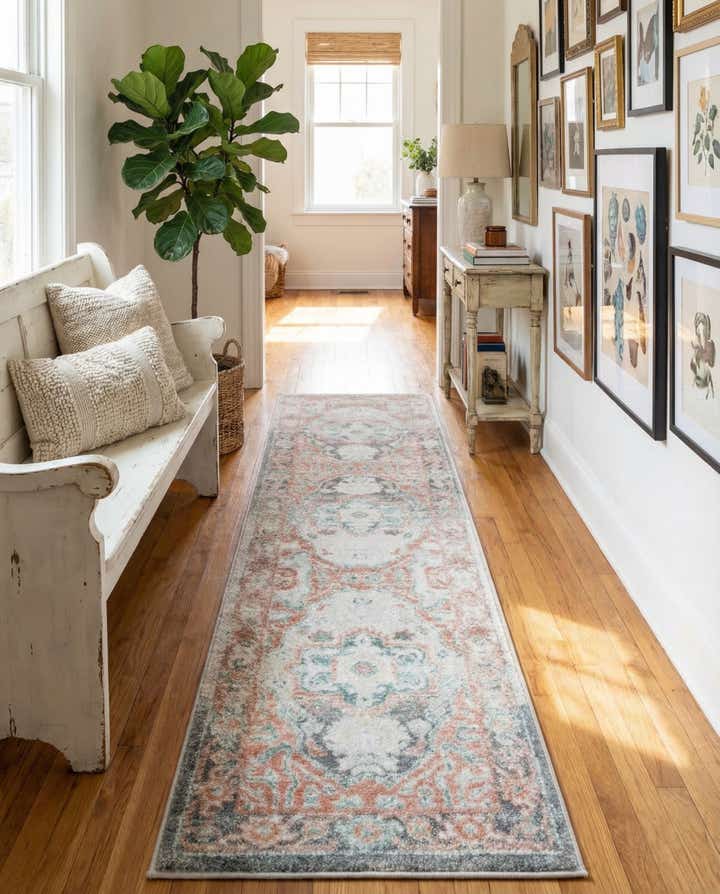 2' x 8' Madeline Vintage Runner Rug