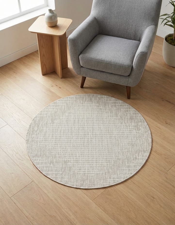 3' x 3' Easy-Clean Modern Indoor / Outdoor...