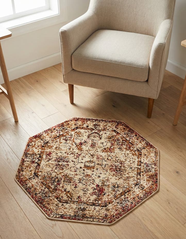 3' x 3' Saturn Octagon Rug