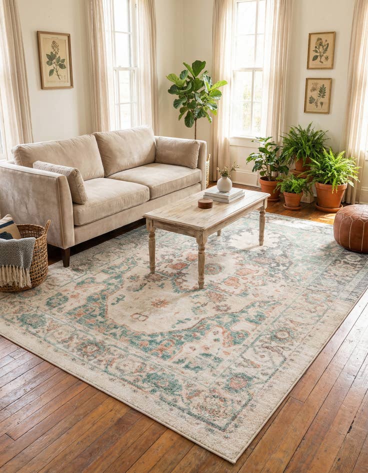 Detail image of 6' x 9' Madeline Vintage Rug