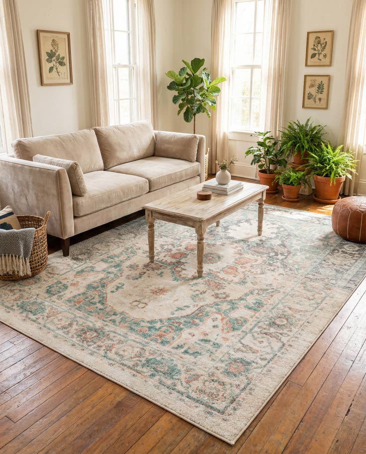 Detail image of 6' x 9' Madeline Vintage Rug