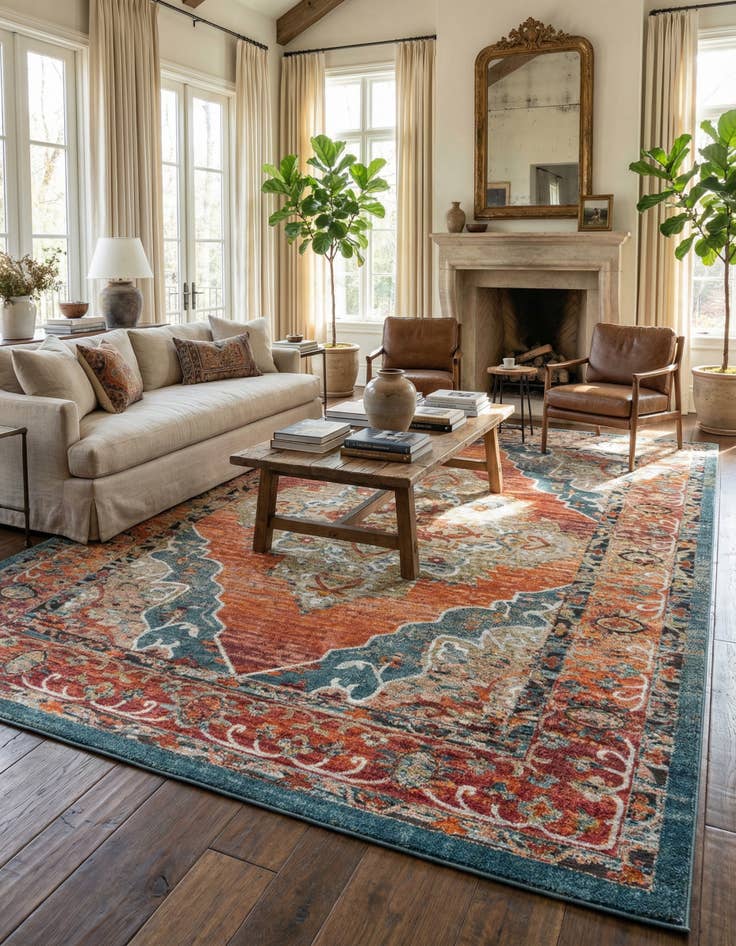 Detail image of 10' x 14' Isabella Rug