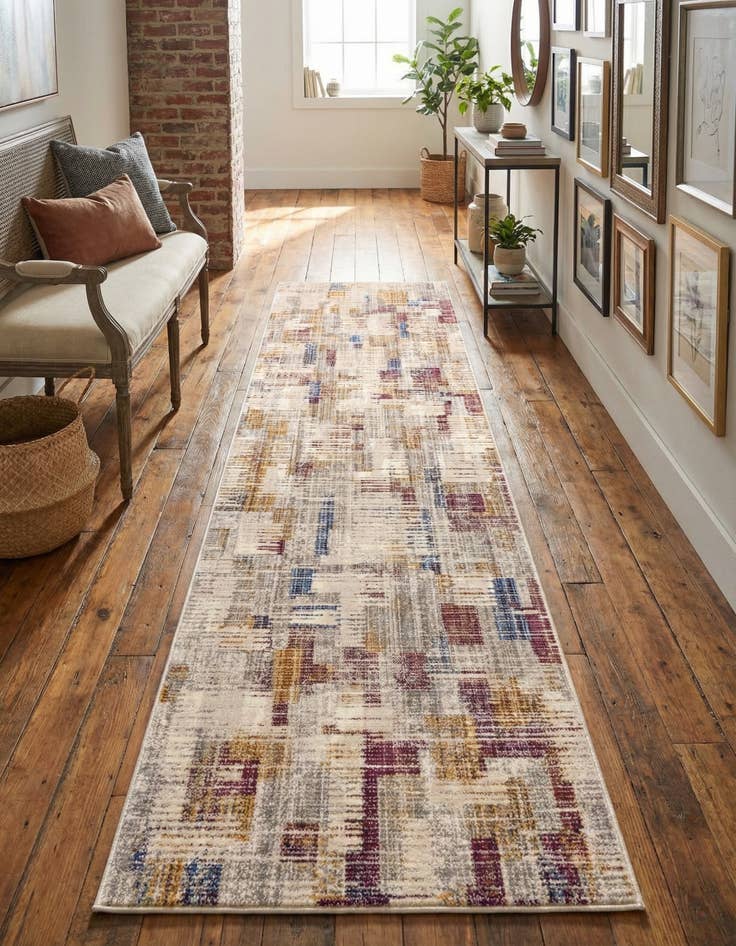 Detail image of 2' x 8' Deepa Runner Rug