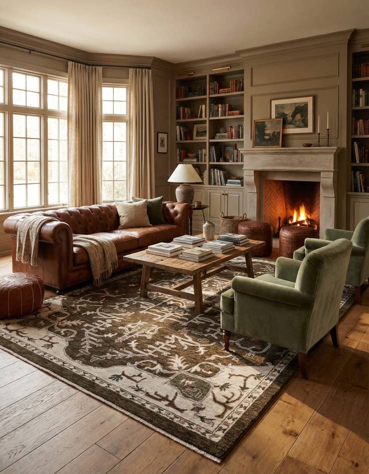 Detail image of 9' x 12' 6 Grand Tradition Rug