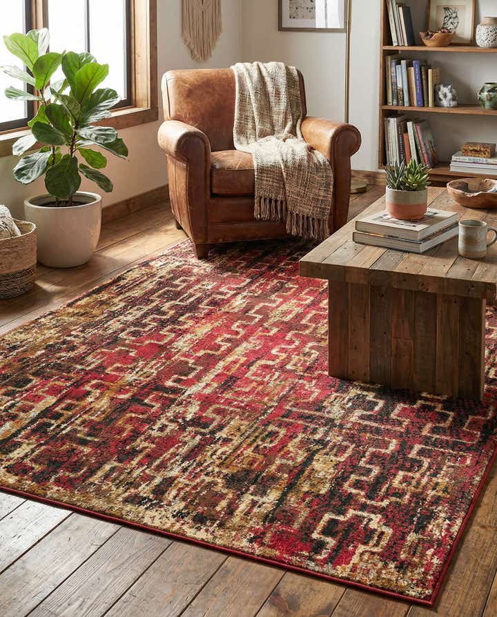 5' 3 x 7' Saturn Rug