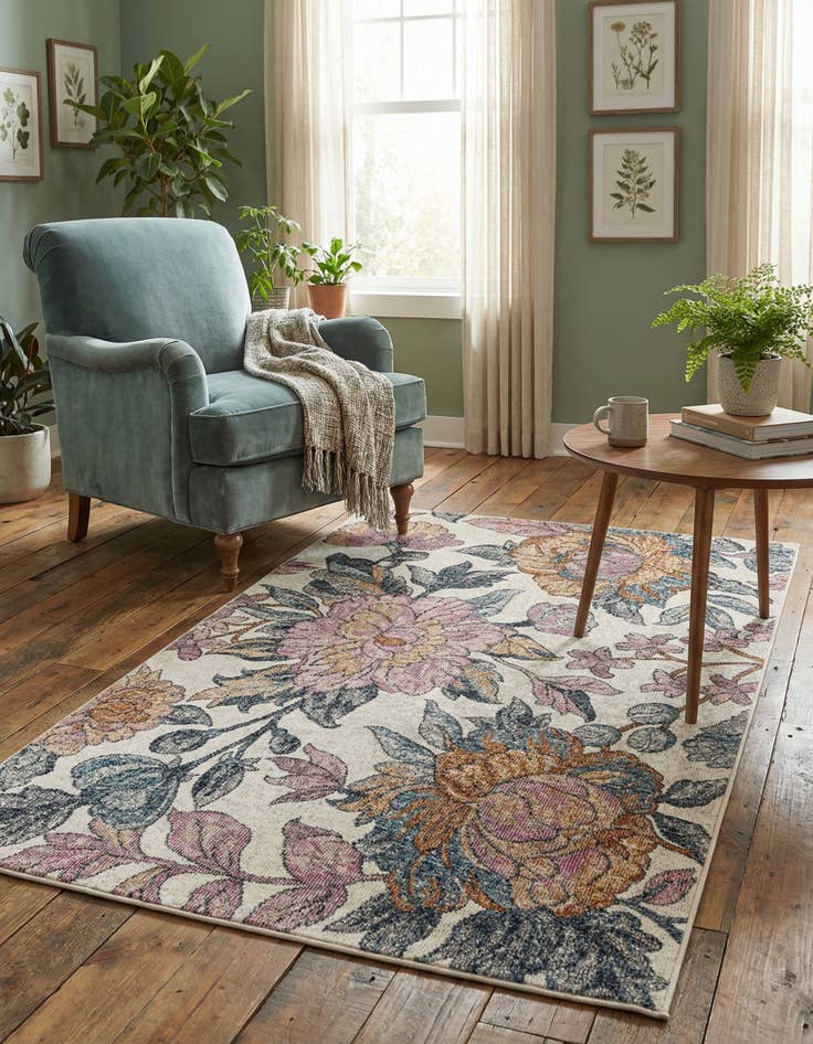 Detail image of 3' 3 x 5' 3 Blossom Rug