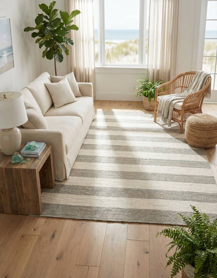 Detail image of 7' 10 x 10' Hand Woven Jill Zarin Hamptons Rug