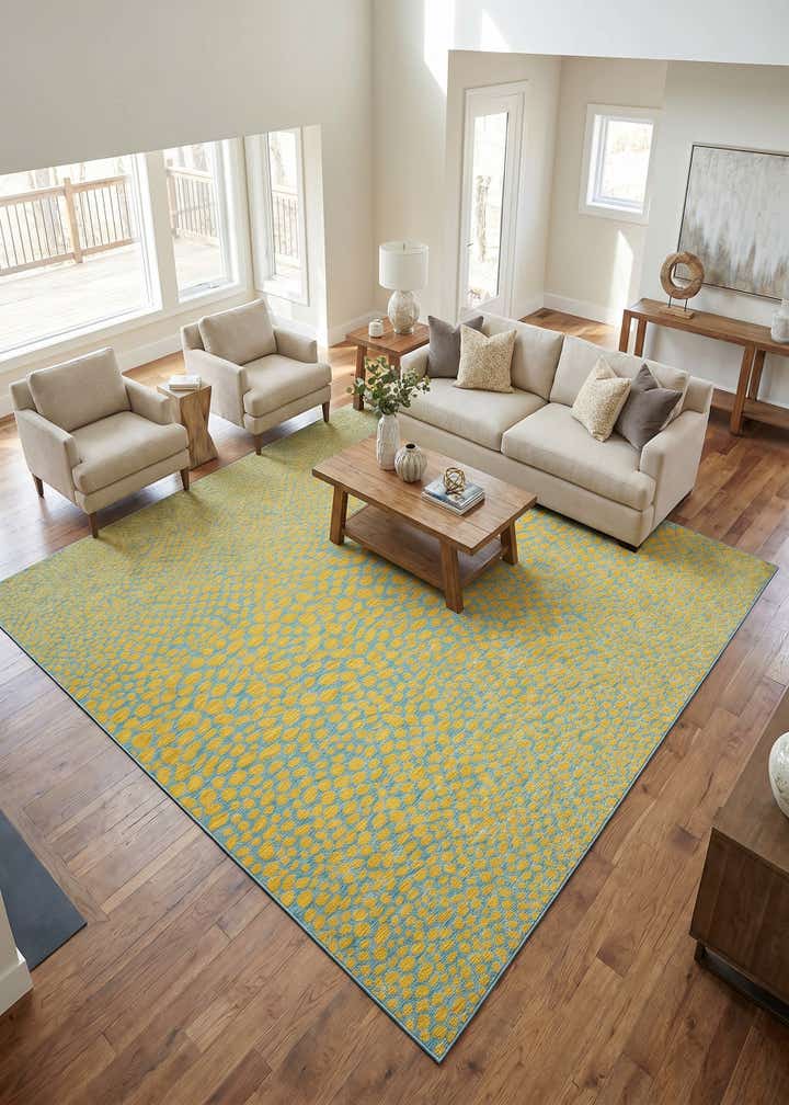 13' x 13' Easy-Clean Jill Zarin Cape Town Indoor / Outdoor Square Rug