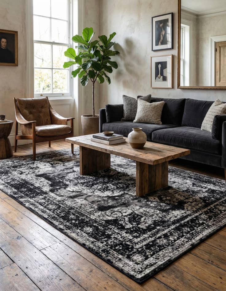 Detail image of 7' x 10' Monte Carlo Rug With Pad Bundle