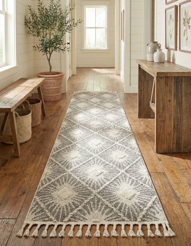 Detail image of  2' 7 x 12' Boho Runner Rug