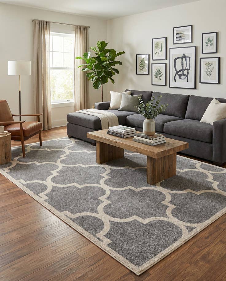 Detail image of 9' x 12' 2 Lattice Rug