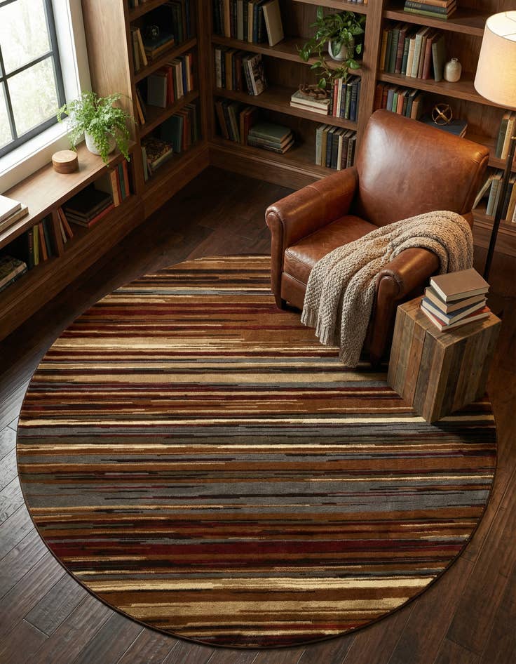 Detail image of 7' 10 x 7' 10 Cafe Round Rug