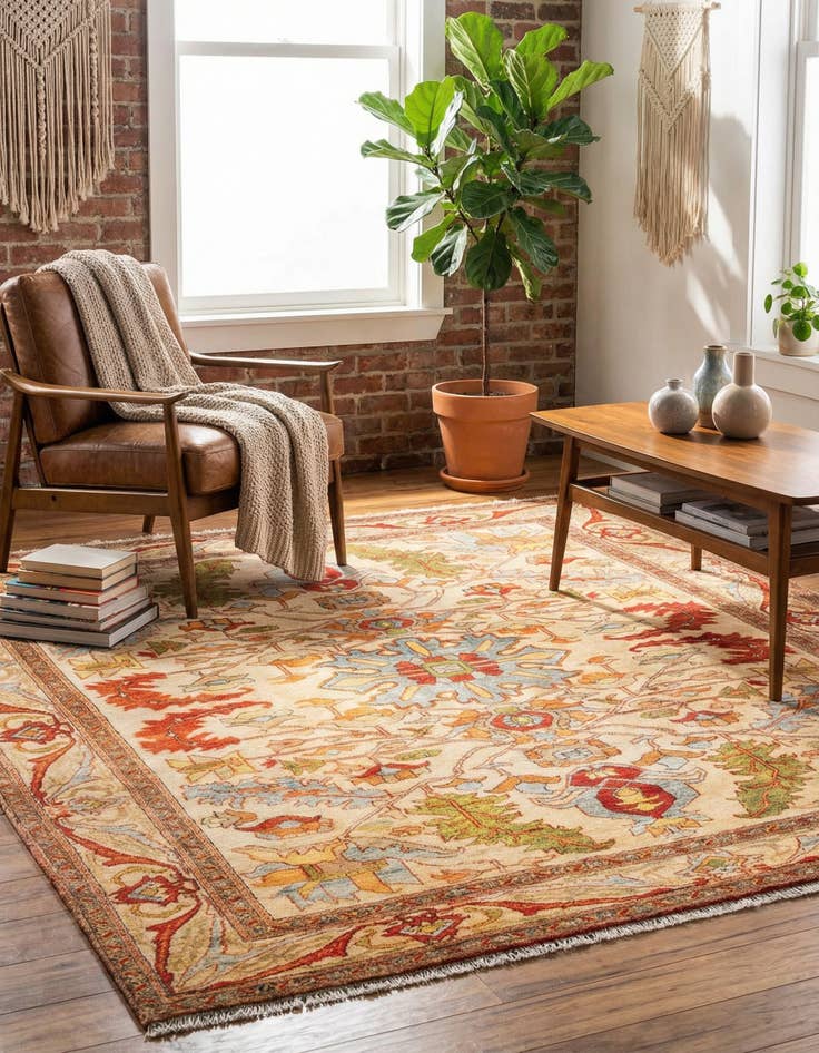 Detail image of 7' 9 x 7' 9 Boutique Square Rug