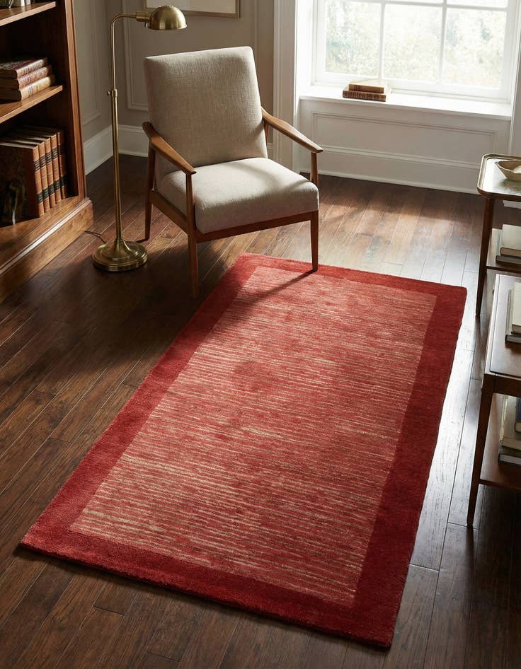 Detail image of 2' 5 x 4' 7 Hand Knotted Tibet Rug