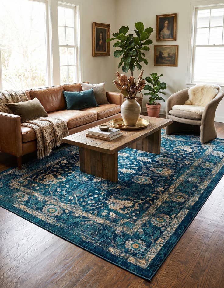 Detail image of 7' 10 x 10' Stockholm Rug