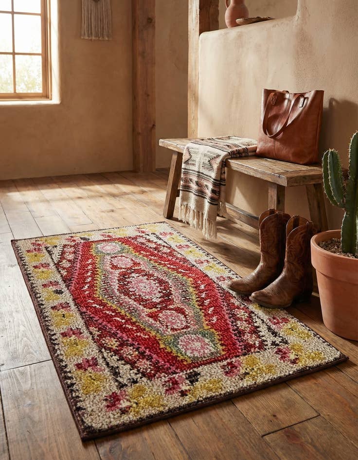 Detail image of 2' x 3' Washable Mesa Rug