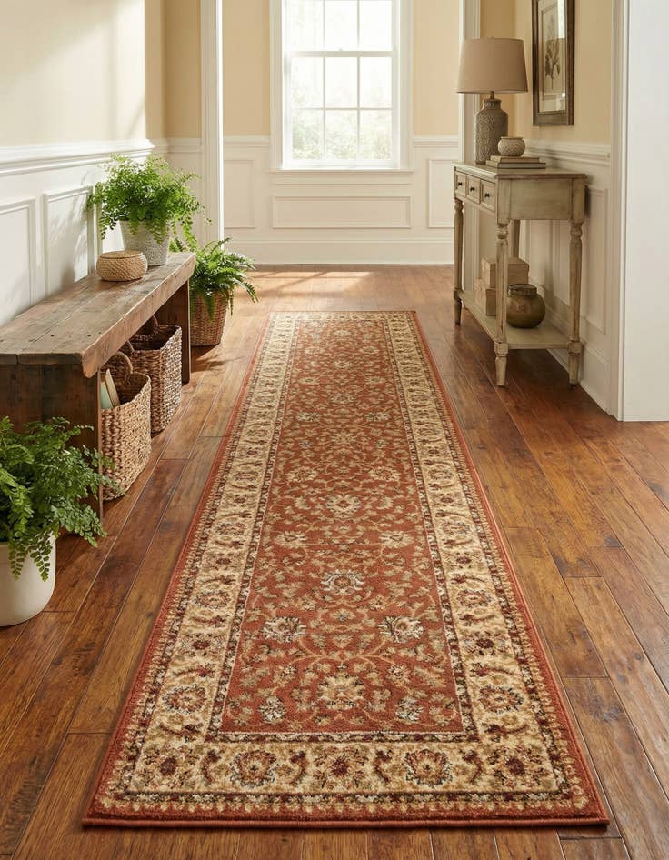 Detail image of 2' 7 x 10' Classic Agra Runner Rug