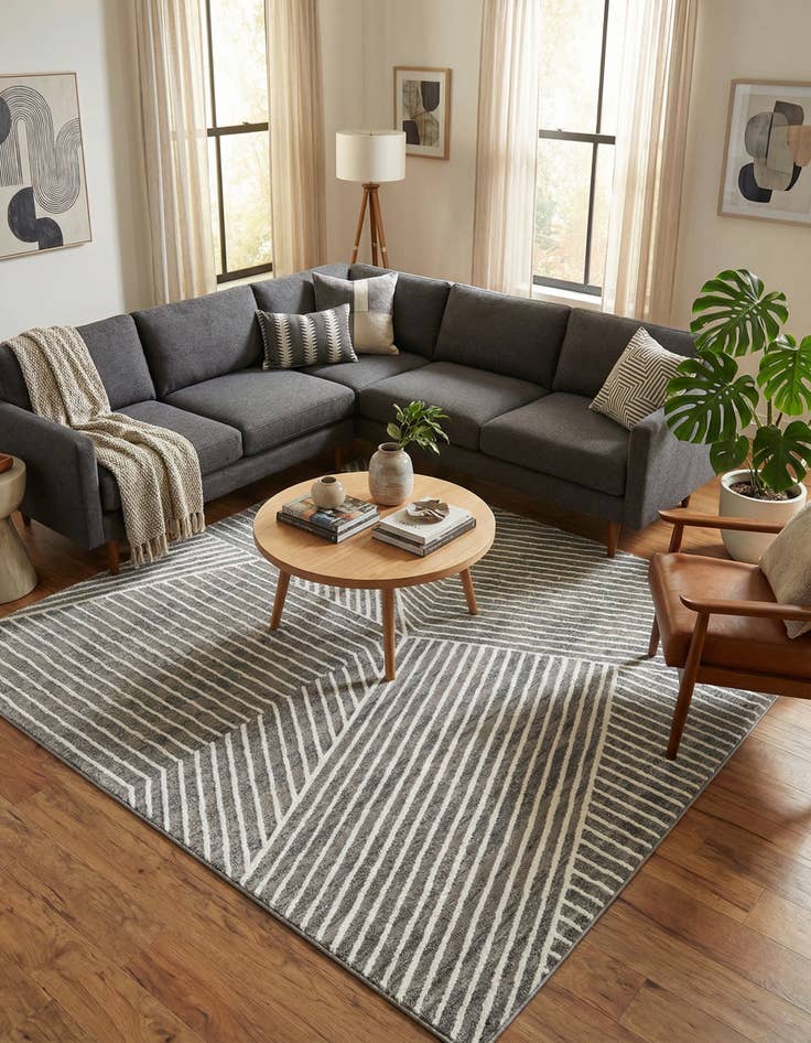 Detail image of 10' x 10' Oslo Square Rug