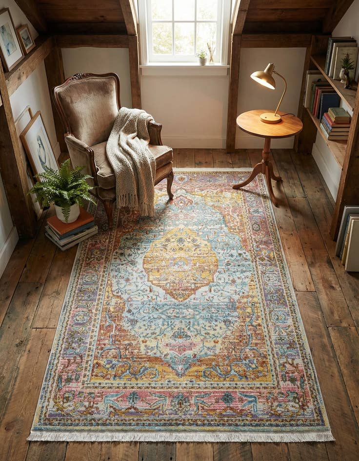 Detail image of 3' 3 x 5' 3 Santiago Rug