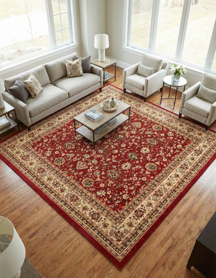 Detail image of 10' x 10' Yasmin Square Rug