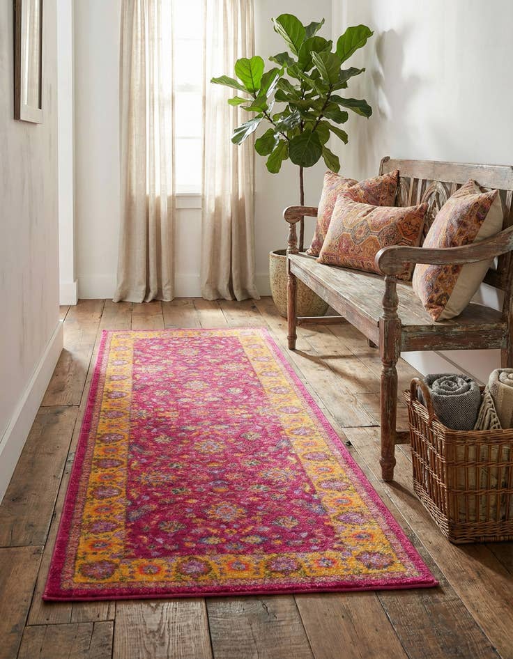 Detail image of 2' 2 x 6' Medina Runner Rug