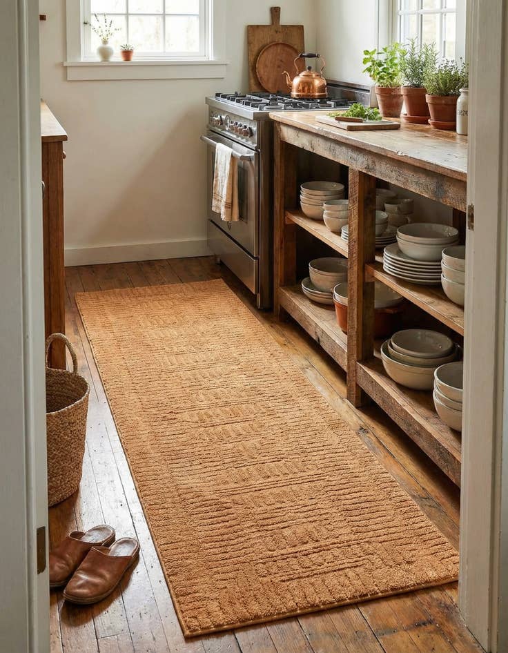 Detail image of 2' 2 x 6' Textura Designer Runner Rug