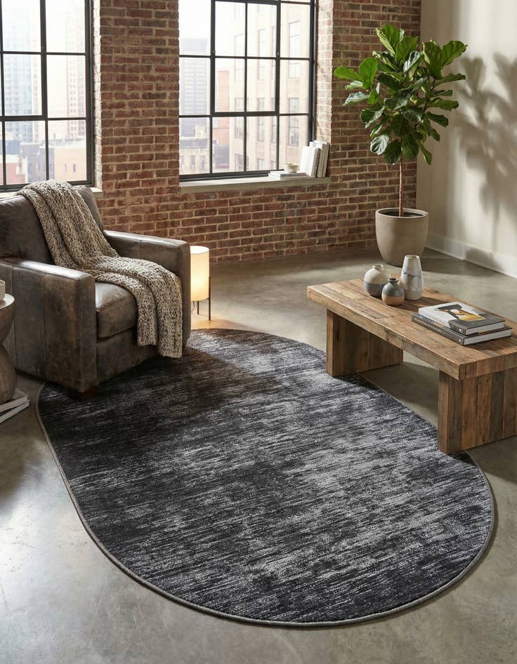 Detail image of 3' 6 x 5' 6 Asha Oval Rug