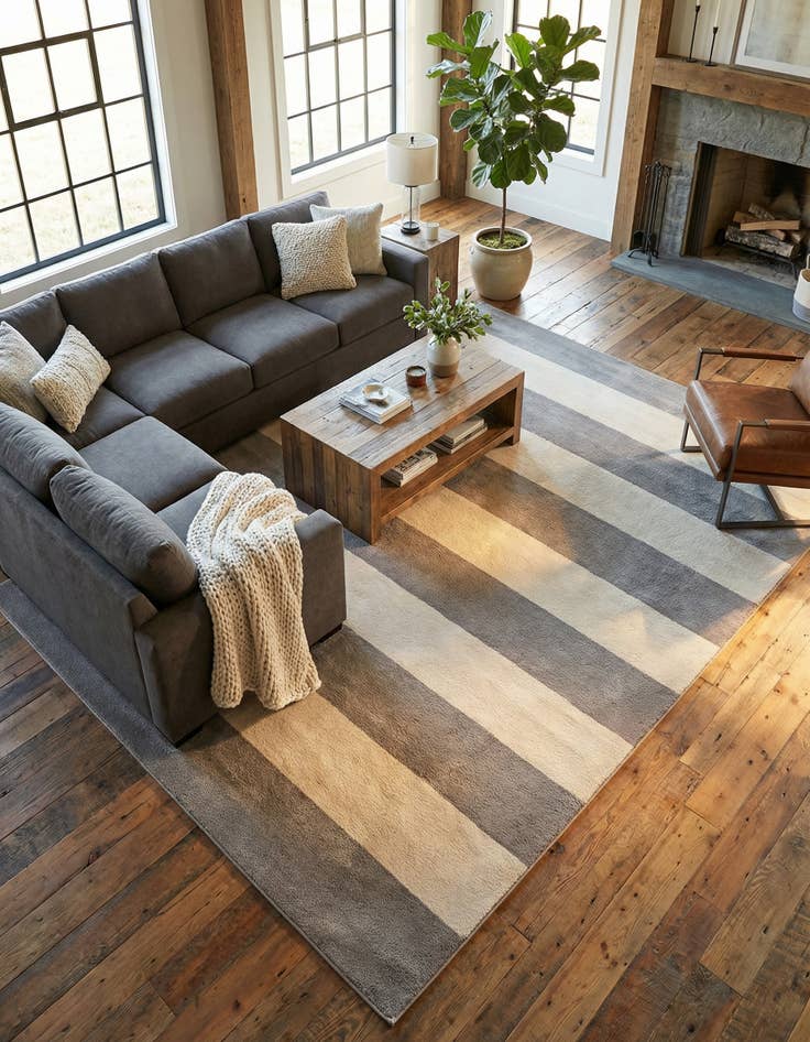 Detail image of 9' 10 x 13' Frieze Rug