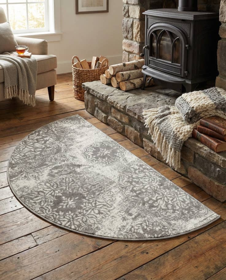 Detail image of 3' 1 x 6' 1 Monte Carlo Hearth Rug