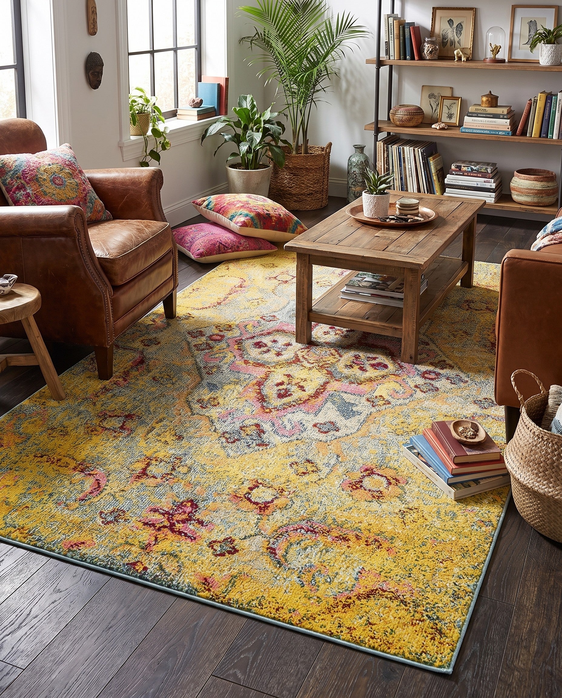5' x 8' Washable Arte Rug