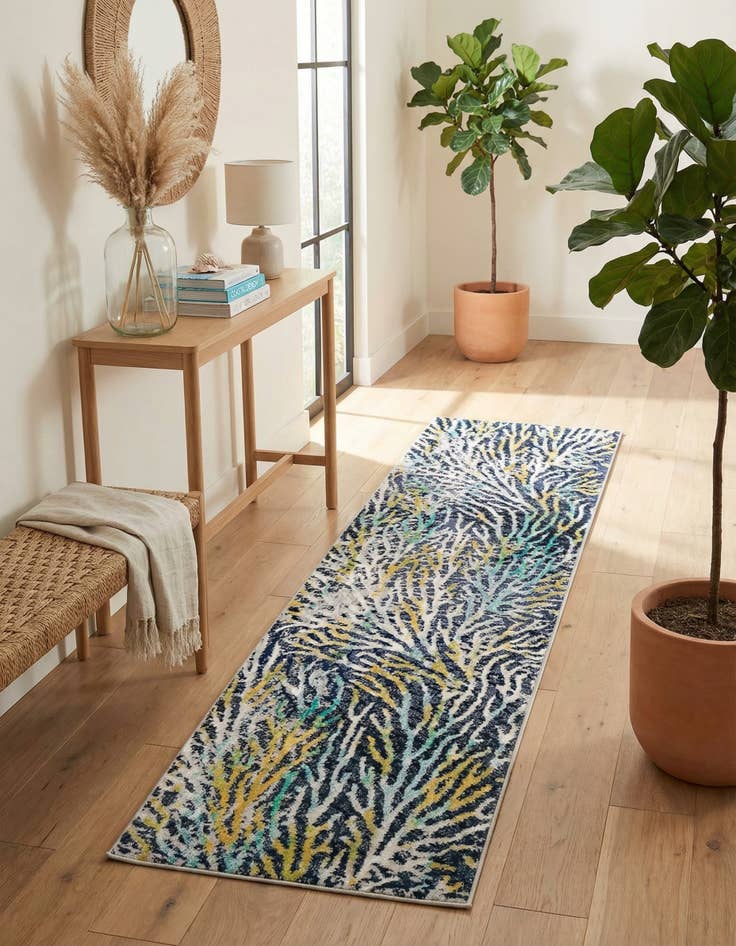 Detail image of 2' x 8' Ariel Runner Rug