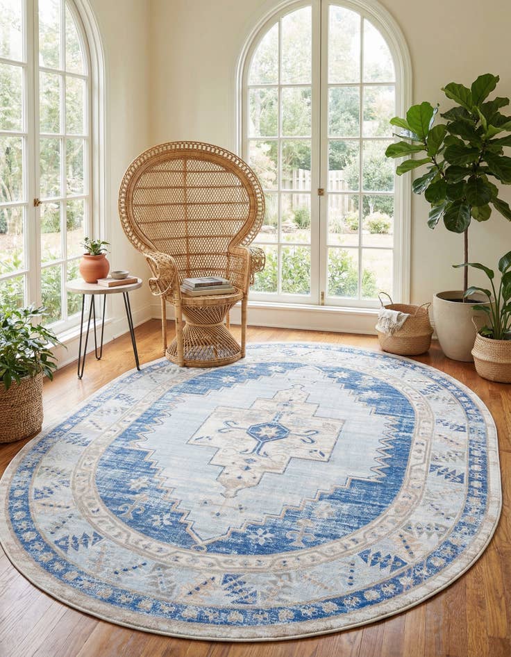 Detail image of 8' x 10' Whitney Oval Rug